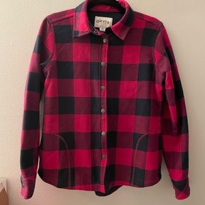 Orvis lightweight flannel jacket